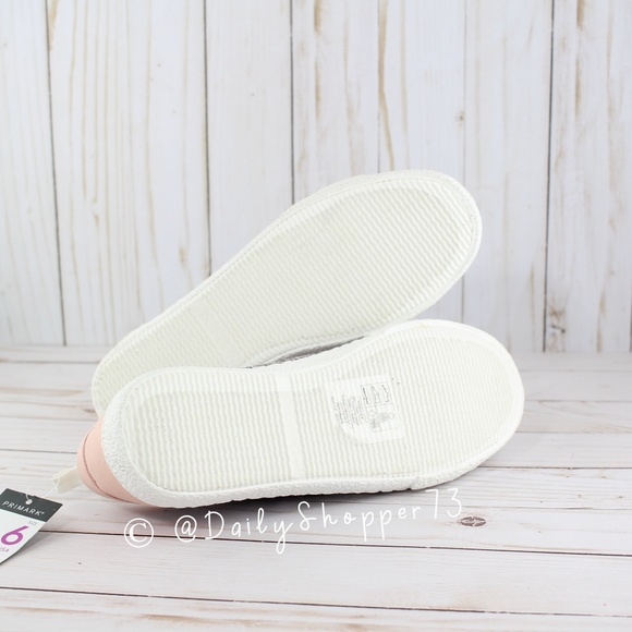 Primark Girls' Super Sparkly Dusty Rose Chunky Glitter Sneakers - Picture 8 of 8